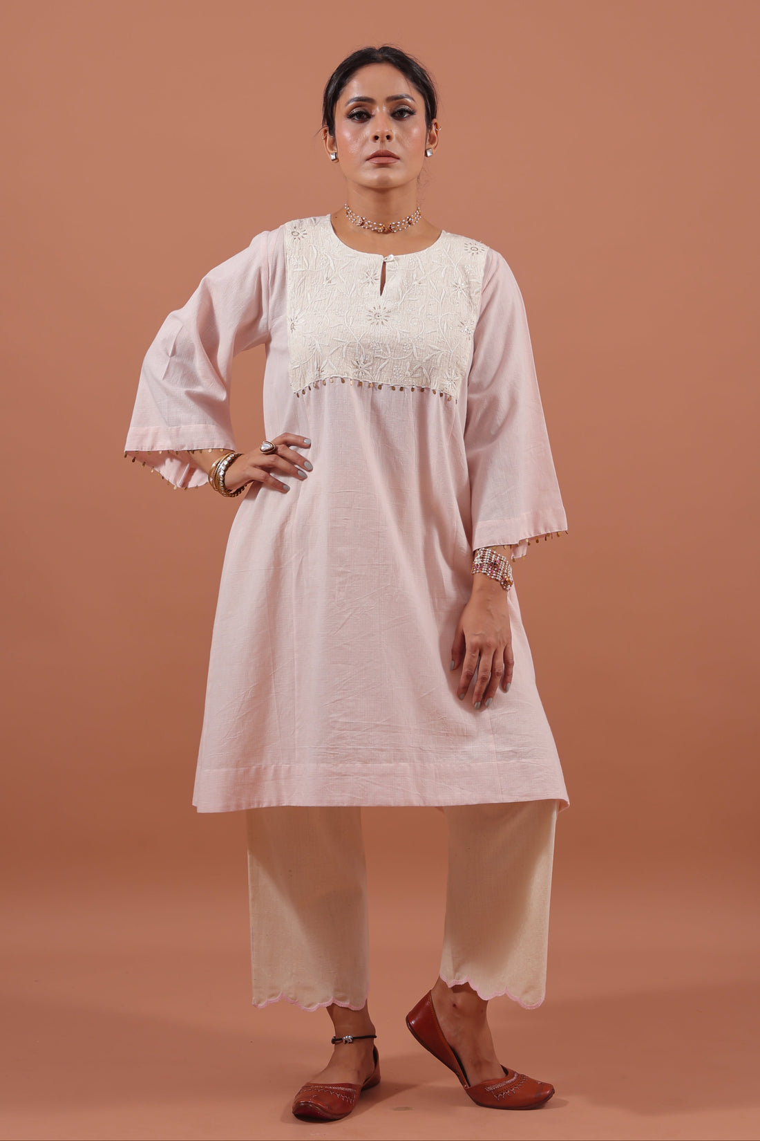 Blush A-Line Kurta
