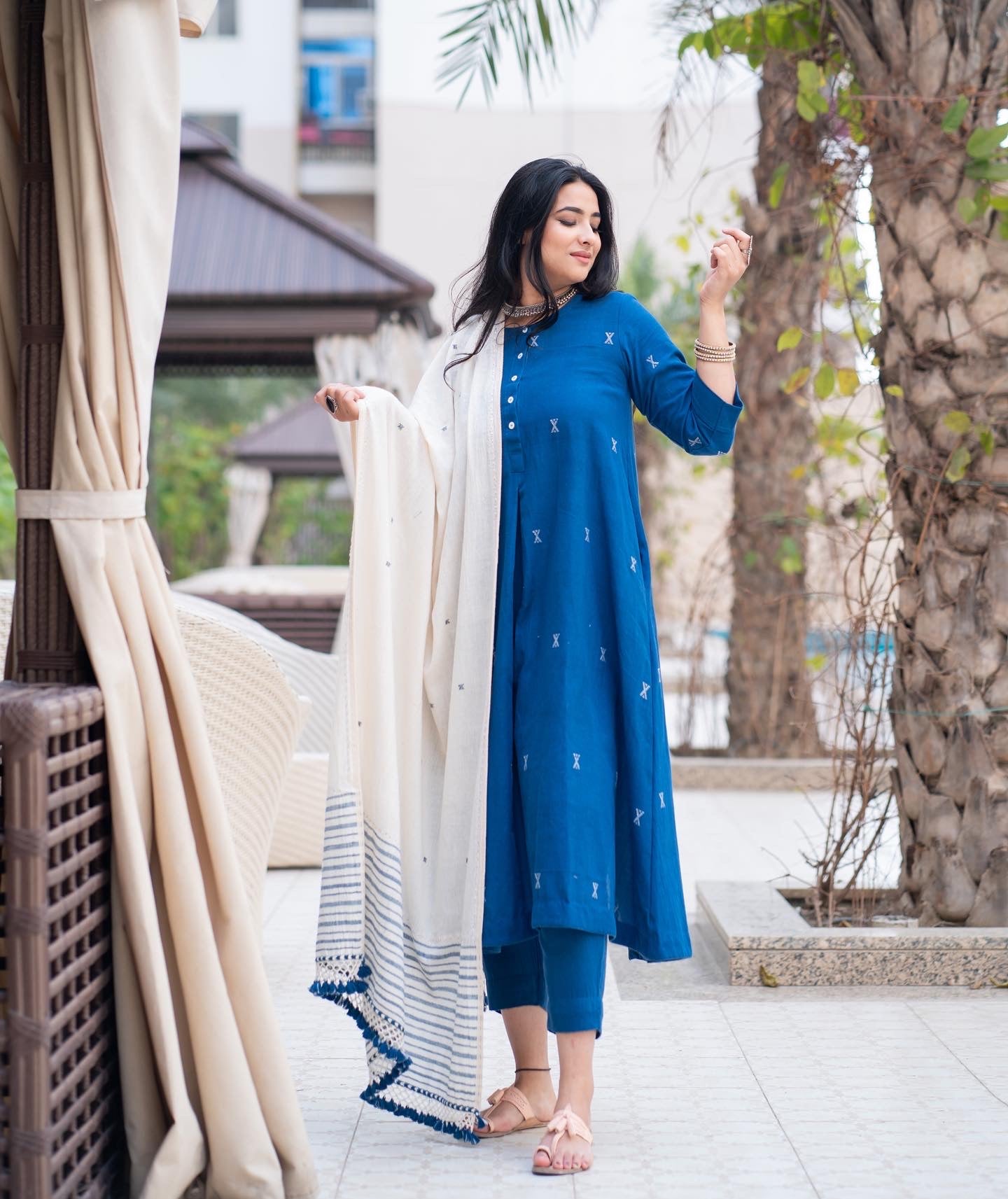 Indigo Kala Cotton Tunic