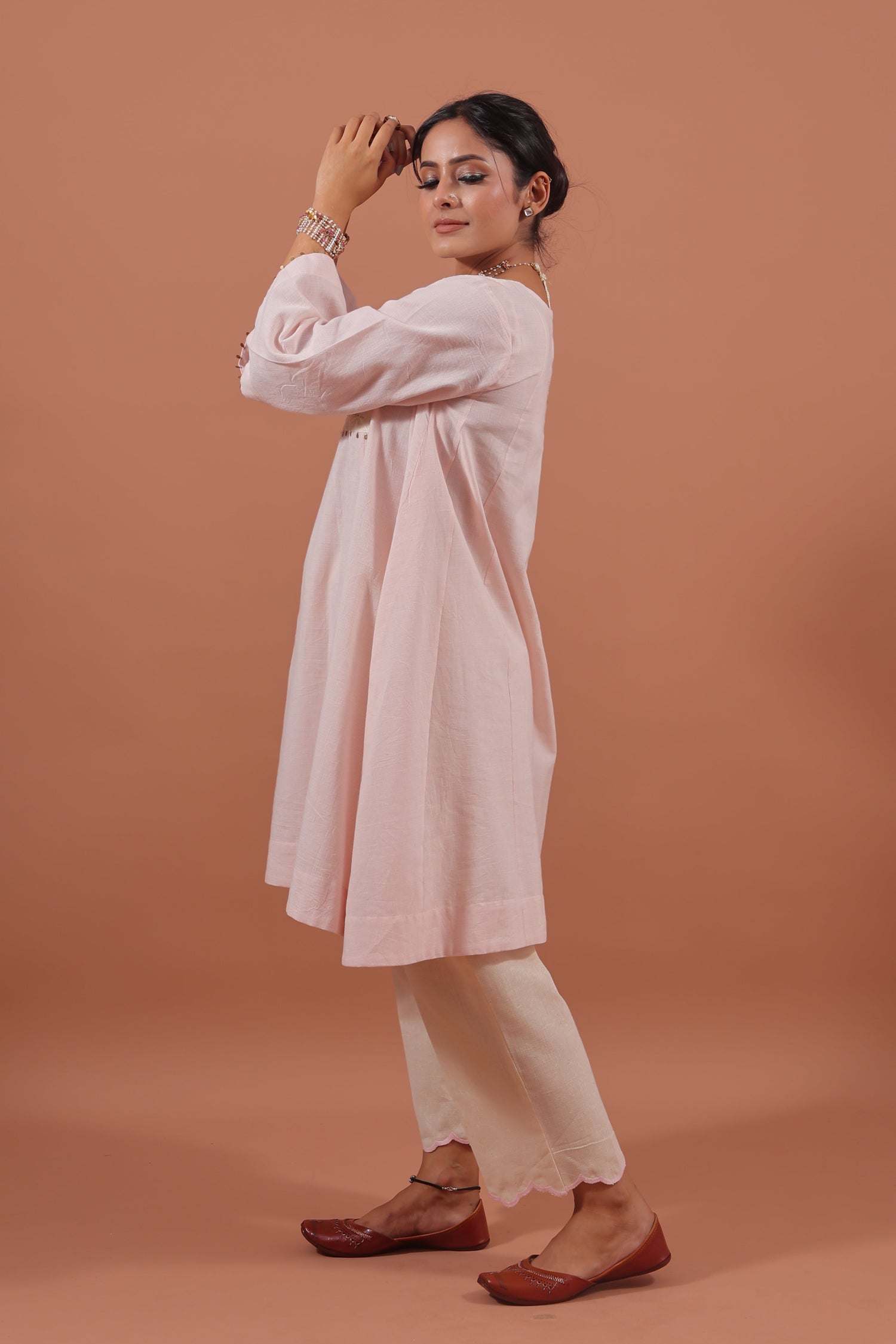 Blush A-Line Kurta