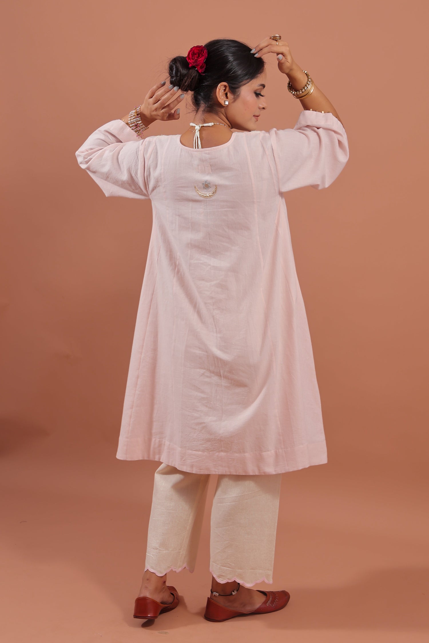 Blush A-Line Kurta