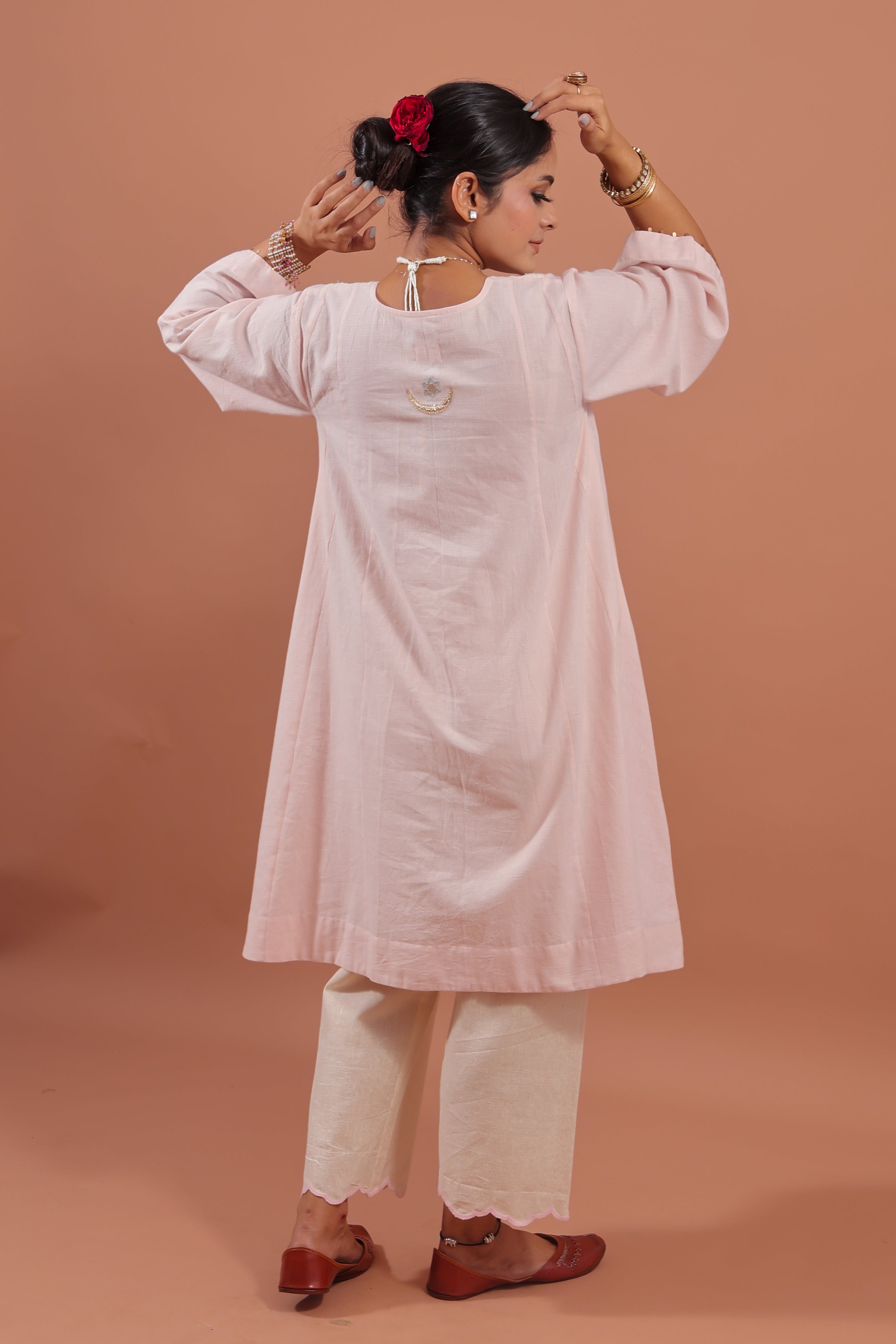 Blush A-Line Kurta