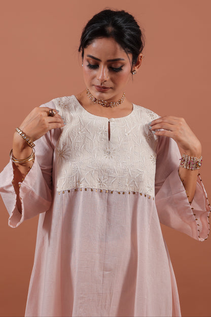 Blush A-Line Kurta