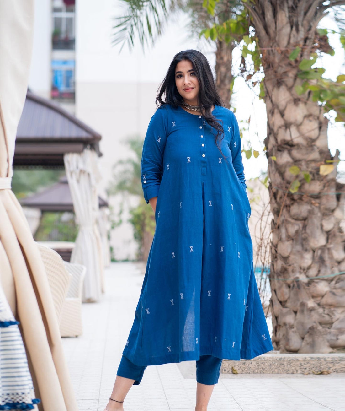 Indigo Kala Cotton Tunic