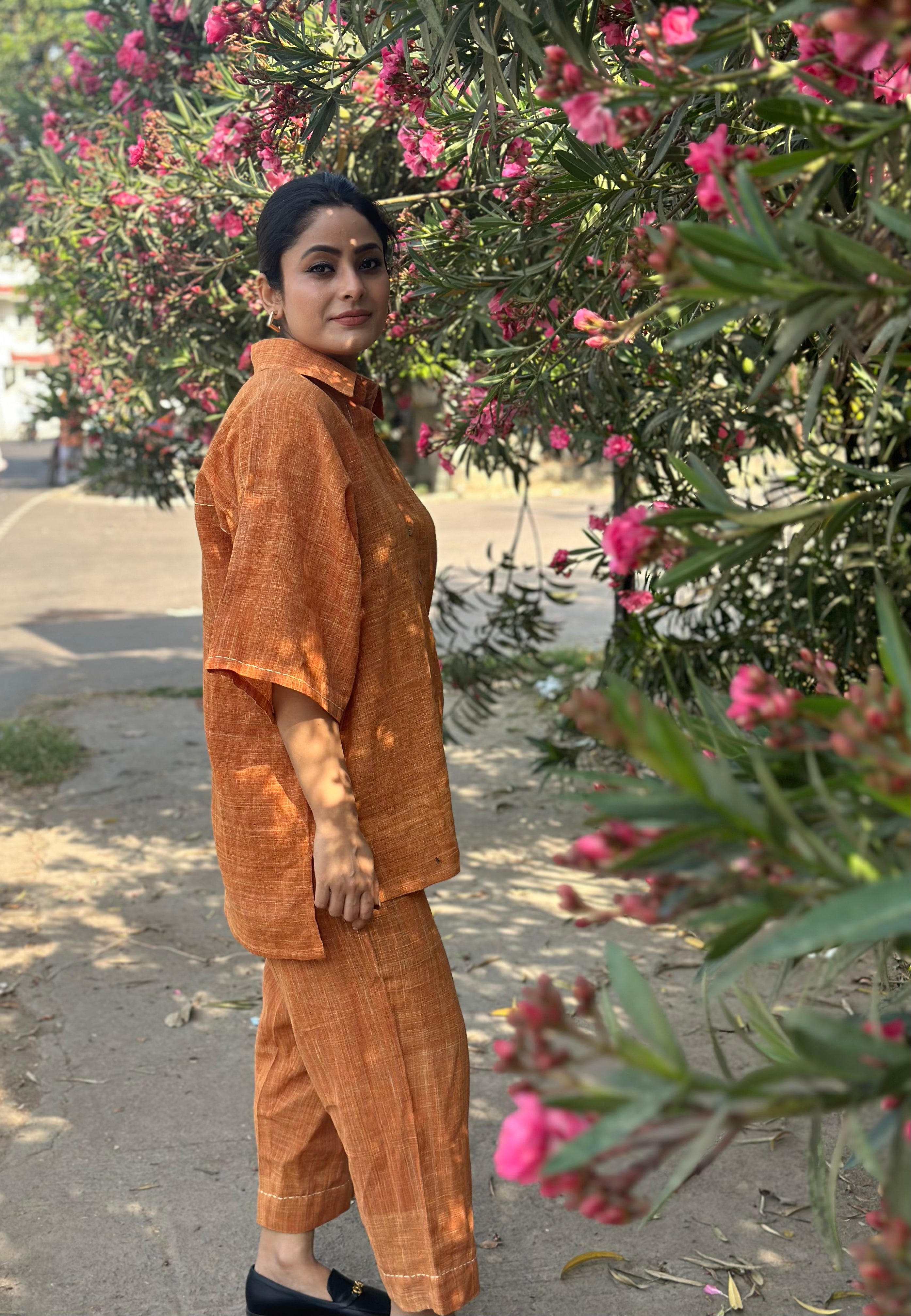 Khadi Short Co-ord Set