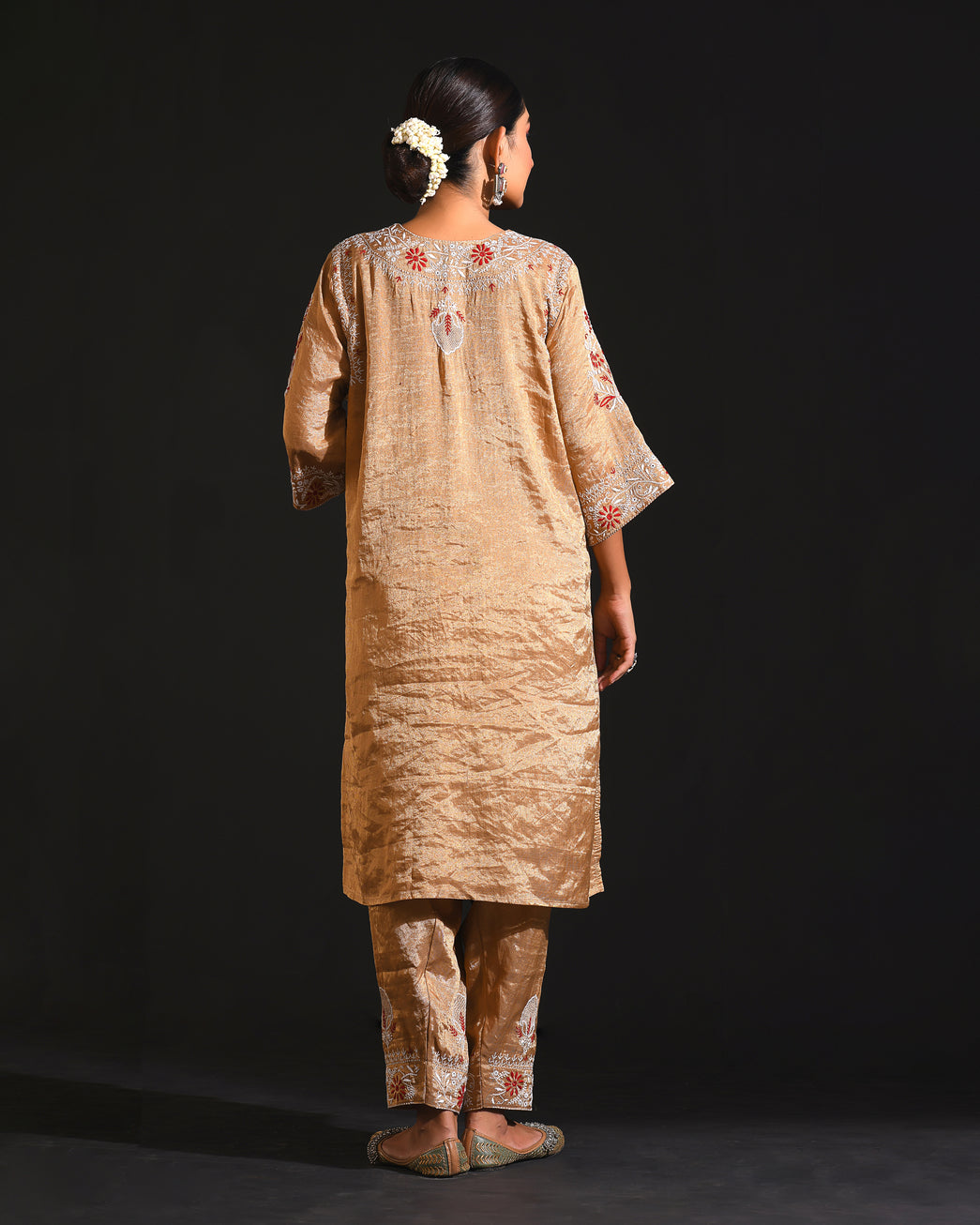 Mahira Gold Co-ord Set