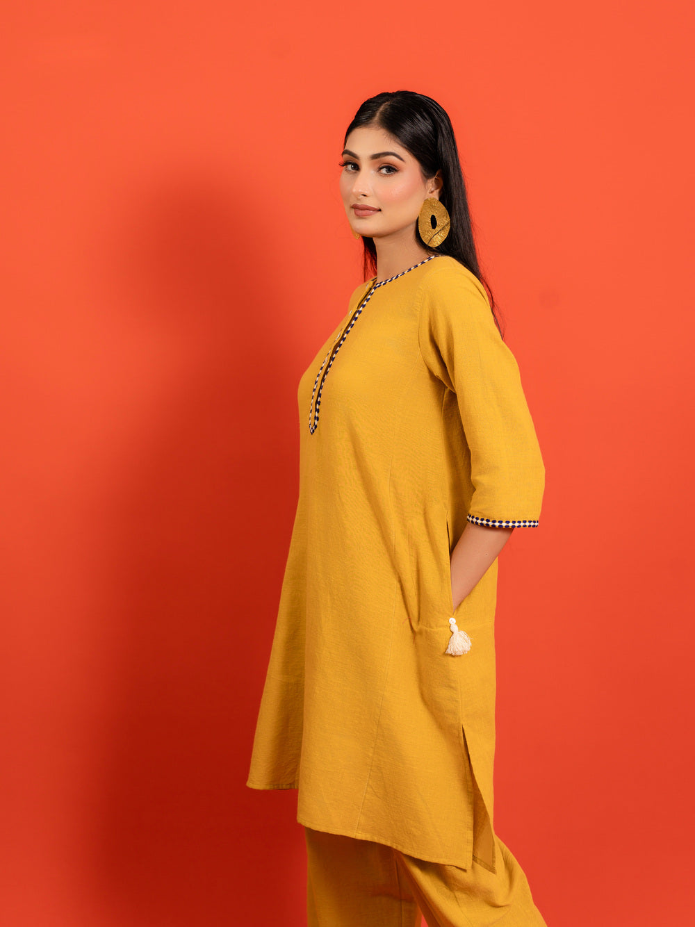 Organic Cotton Mustard Yellow Set