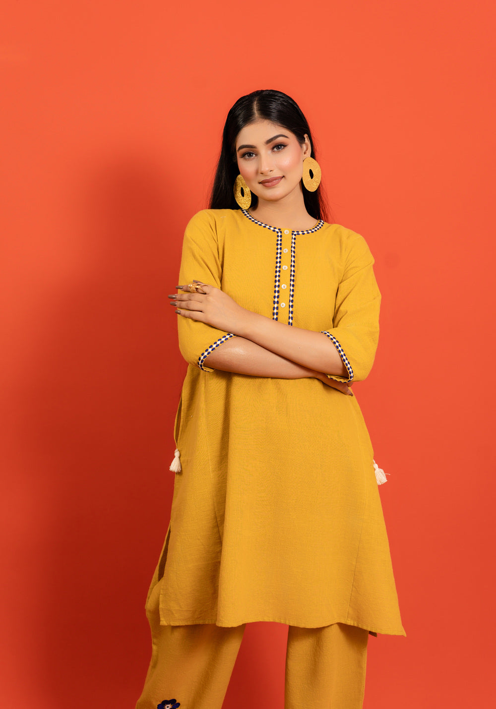 Organic Cotton Mustard Yellow Set