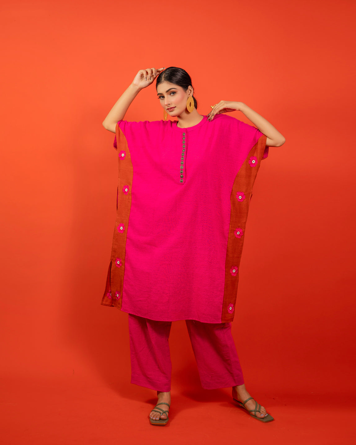 Organic Cotton Hot Pink Set